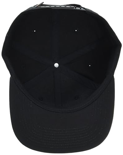 Dickies Men's Twill Flat Bill Cap Black