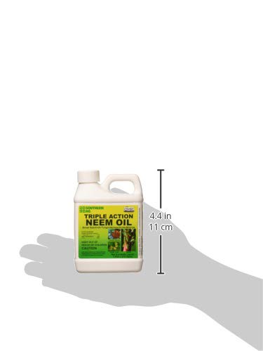 Southern Ag 08722 Triple Action Neem Oil Fungicide Insecticide Miticide, Brown