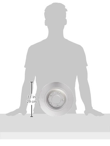 BOSCH 34011473 QuietCast Premium Disc Brake Rotor - Compatible With Select Mazda MX-5; REAR - Single