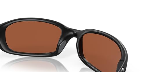 Costa Del Mar Mens Brine Oval Sunglasses, Tortoise/Grey Blue Mirrored Polarized-580P, 59 mm