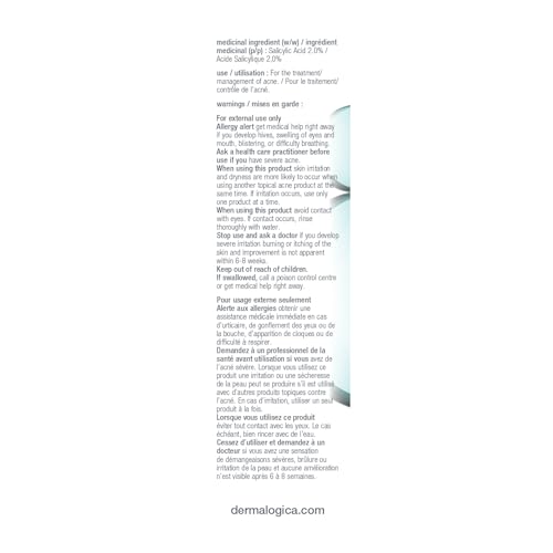 Dermalogica Retinol Clearing Oil Face Serum with Salicylic Acid - Anti-Aging Acne Treatment That Delivers Clearer, Vibrant Skin by Morning, (1 Fl Oz)