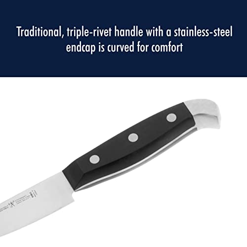 HENCKELS Statement Razor-Sharp 7-Piece White Handle Knife Set, Chef Knife, Bread Knife, German Engineered Knife Informed by over 100 Years of Mastery