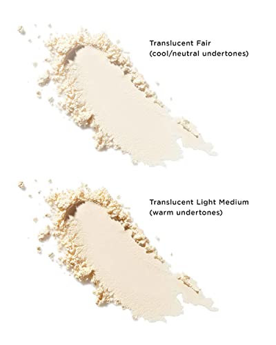 HALEYS Re-touch Setting Powder VEGAN + CRUELTY-FREE, Ultra-Blurring, Lightweight, Non-Caking, Nourishes, Smoothens for Filter-Like Finish, Soft Focus Translucent Loose Powder (Fair Shade)