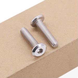 M10-1.5 x 70mm (8 pcs) Hexagon Socket Head Cap Screws, Furniture Screws, Connecting Bolts, 304 Stainless Steel 18/8, Full Thread, Bright Finish, Metric Standard