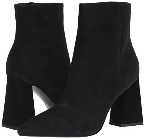 Marc Fisher LTD Women's KULIKA Ankle Boot, Black Suede 001, 6