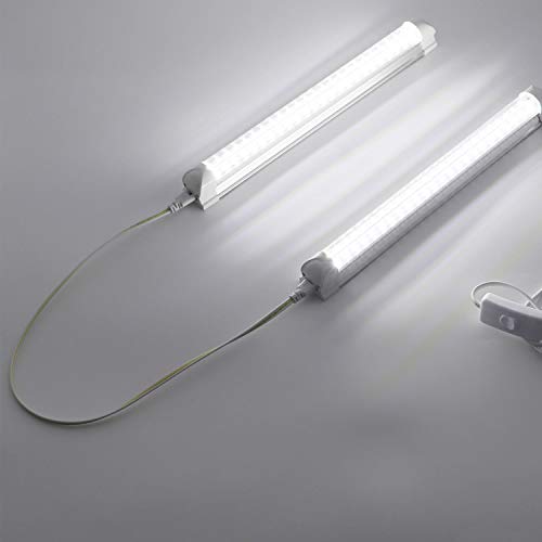 2FT 24inch T5 T8 Tube Light Fixture LED Linkable Cords, Double end Connector Cable, Power Extension Wire for LED Integrated Single Fixture, Shop light, Garage Light, Under Cabinet Light, Pack of 4