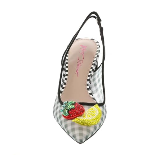 Betsey Johnson Women's Laney Pump, Black Multi, 11
