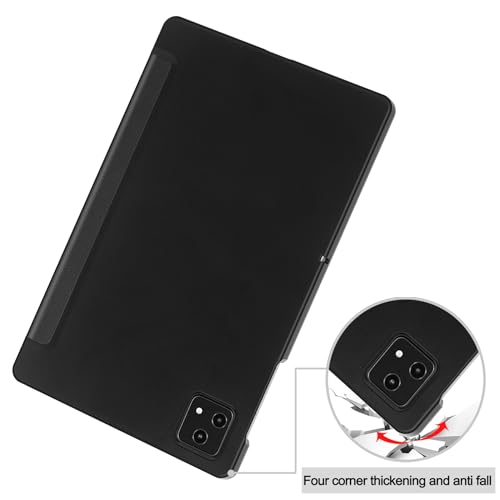 Smart Case for T-Mobile Revvl Tab 5G 2023, Ratesell Lightweight Trifold Stand Smart Case Cover with Auto Wake/Sleep for T-Mobile Revvl Tab 5G 2023 Released 10.36 Inch Black