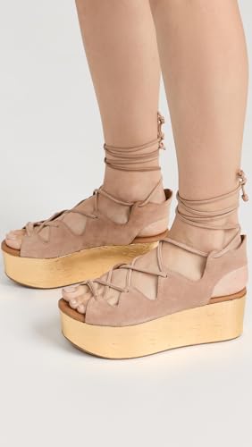 See by Chloe Women's Liana Sandals, Nude, Tan, 5 Medium US