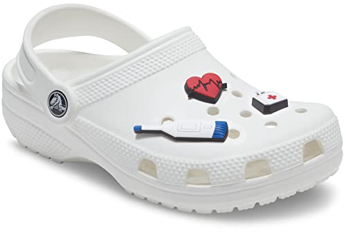 Crocs Jibbitz 3-Pack Shoe Charms | Jibbitz for Crocs, Doctor Kit, Small