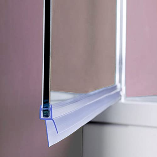 Custom Glass Shower Door Ravello Series 3/8" Thick for Bathroom - Cut to Size Frameless Double Hinge Swing Shower Door with Glass Protection and Chrome Hardware by Fab Glass and Mirror