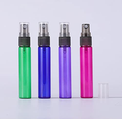 ZbFwmx 20 Pack Set 10ML Protable Refill Bulk Atomizer Spray Travel Perfume Bottle Hydrating Empty Bottle (Blue)