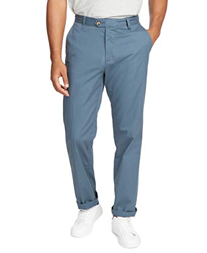 Nautica mens Stretch Chino Pants, Neutral Grey, 36W x 30L US