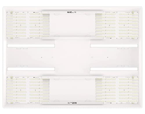 Horticulture Lighting Group HLG Rspec 700 FR 633W 120V LED Quantum Board Grow Light w/Full Spectrum White, 730nm Far Red, 660nm Deep Red, Home & Commercial Growing Lights for Indoor Plants, Dimmable