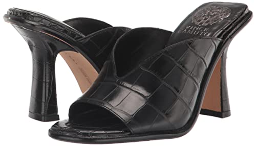 Vince Camuto Women's Footwear Women's MERSHID Heeled Sandal, Deep Green, 11