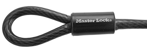 Master Lock Cable, Steel Cable with Looped Ends, 4 ft. Long, 85DPF
