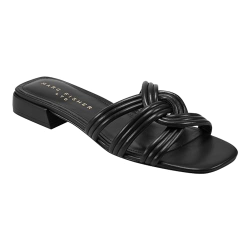 Marc Fisher LTD Women's CASARA Sandal, Caramel 101, 10