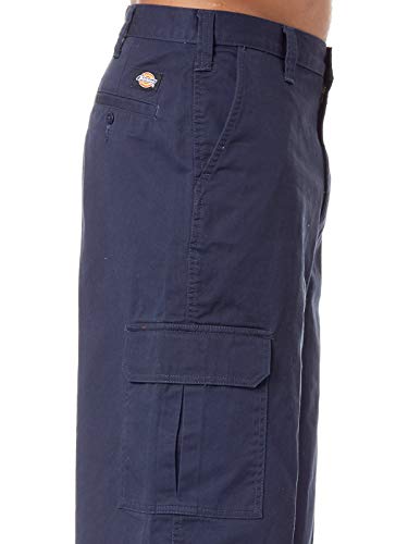 Dickies Mens 13 Inch Loose Fit Cargo Short, Black, 30