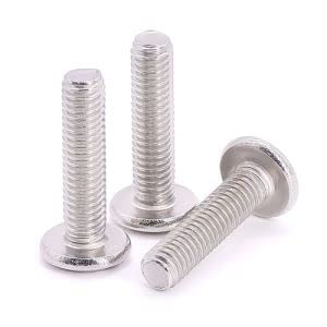 M10-1.5 x 70mm (8 pcs) Hexagon Socket Head Cap Screws, Furniture Screws, Connecting Bolts, 304 Stainless Steel 18/8, Full Thread, Bright Finish, Metric Standard