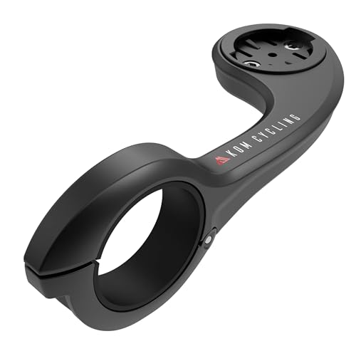 KOM Cycling CM06 Quick Release GoPro Computer Mount for Wahoo and Garmin Bike Computers (Bike Mount Compatible with Edge 1050, Wahoo Ace and Others) 1050 Bike Mount Compatible with GoPro Accessories