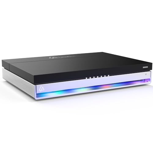 LincStation N1 6 Bay NAS Storage Support 6x8TB SSD Network Attached Storage with Unraid System License Home Server Cloud Storage Device Quiet/Portable (Diskless)