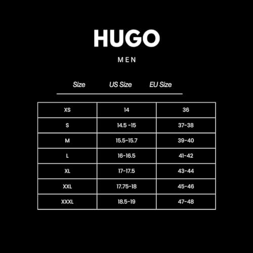 HUGO Logo Stripe Cotton Crew Neck T-Shirt Black Pepper Small