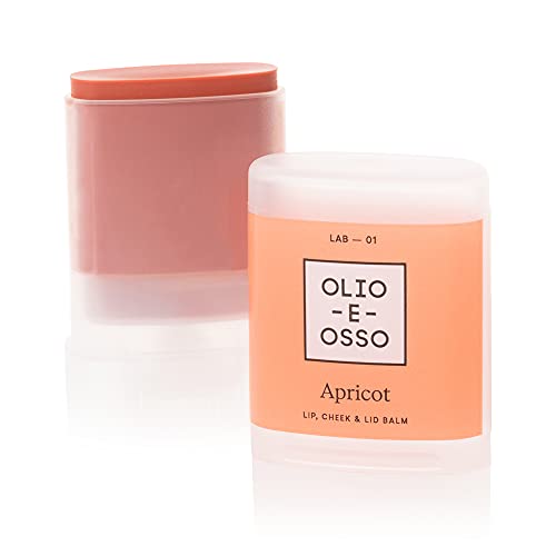 Olio E Osso - Natural Lip + Cheek Balm | Natural, Non-Toxic, Clean Beauty (No. 13 Poppy, 0.35 oz | 10 g)