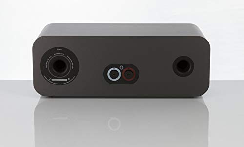 Q Acoustics 3090Ci Center Speaker Graphite Gray - 2-way Reflex Enclosure Type, 2 x 4 Mid/Bass Driver, 1 x 0.9 Tweeter - Active Speakers/Hifi Speakers for Home Theater Sound System