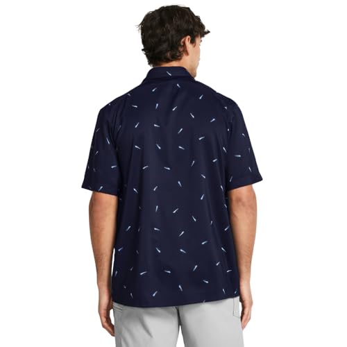 Under Armour Men's Dockside Short Sleeve T-Shirt, (811) COHO/Sandstorm/Timberwolf Taupe, Medium