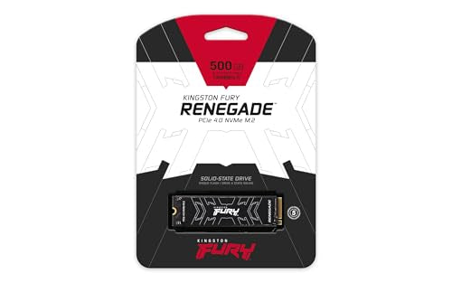 Kingston FURY Renegade 1TB PCIe Gen 4.0 NVMe M.2 Internal Gaming SSD | Up to 7300 MB/s | Graphene Heat Spreader | 3D TLC NAND | Works with PS5 | SFYRS/1000G, Solid State Drive