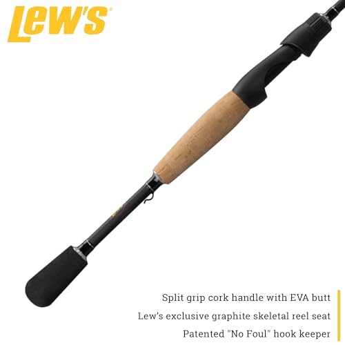 Lew's Laser SG1 6'6" Light 2-Piece Spinning Rod