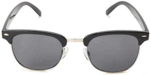 A.J. Morgan Soho Rectangular Sunglasses, Black, 52 mm