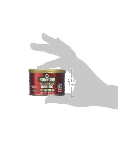 Rumford Double Acting Baking Powder, 4 Ounce