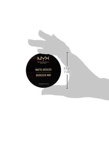 NYX PROFESSIONAL MAKEUP Matte Bronzer, Light