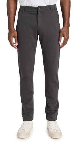PAIGE Men's Stafford Transcend Knit Trousers, Rocket, Grey, 28