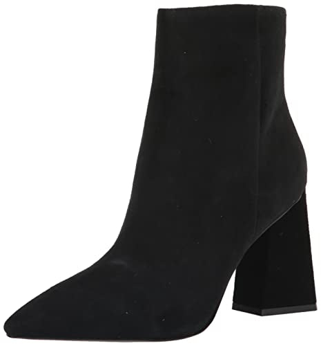 Marc Fisher LTD Women's KULIKA Ankle Boot, Black Suede 001, 6