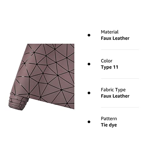 HYANG Embossed Cobweb Snow PU Faux Leather 1 Roll 12"X53"(30cmX135cm), Faux Leather for Crafts Making Leather Earrings, Bows, Handbag ïŒSewing
