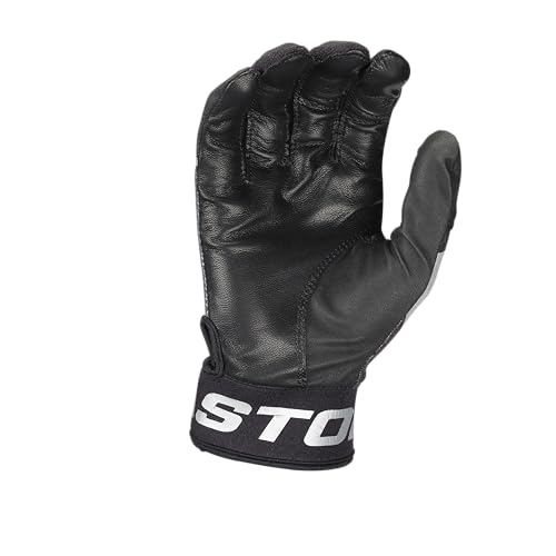 Easton | MAV GT Baseball Batting Gloves | Black/Black | Youth Small