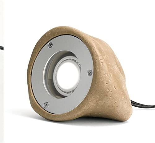 Kichler 28318 200-Lumen 5-Watt Faux Rock Low Voltage Hardwired LED Spot Light Single Fixture