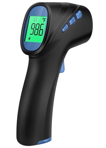 Forehead Thermometer for Adults and Kids, Digital Infrared Thermometer with Fever Alarm, FSA HSA Eligible, Fast Accurate Results, Easy to use