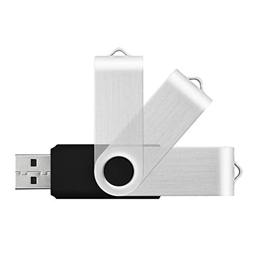 KOOTION Flash Drive 16GB 10 Pack USB 2.0 Thumb Drive Capped Memory Stick Jump Drive, Blue