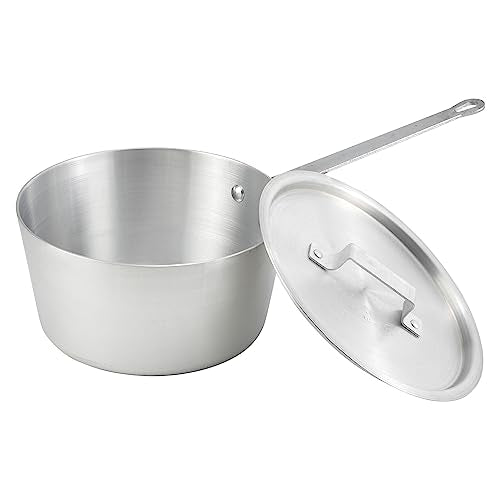 Winco Heavy-Duty Aluminum Tapered Sauce Pan, 3mm, 1.5 Quart