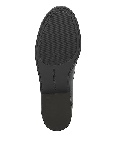 Lucky Brand Women's Floriss Loafer Flat, Natural/Black Leopard, 10