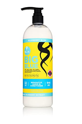 Curls Blueberry Bliss Reparative Leave In Conditioner - Repair Damage and Prevent Breakage - Encourage Hair Growth - For Wavy, Curly, and Coily Hair Types 8 oz