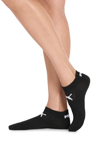 PUMA Women's P104660 Low Cut Socks 6-pack, White/Purple, 9-11