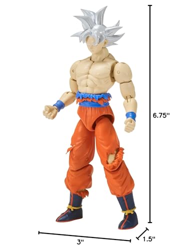Dragon Ball Super - Dragon Stars - Ultra Instinct Goku (Series 7), 6.5" Action Figure