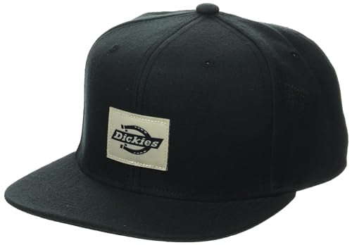 Dickies Men's Mid Pro Flat Brim Hat Black