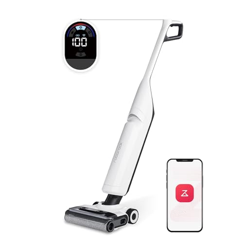 roborock Flexi Wet Dry Vacuum Cleaner, 180° FlatReach Design, 17000Pa Cordless Vacuum Mop with Hot Water Self-Cleaning & Self-Drying, Edge-to-Edge Cleaning, Floor Cleaner for Tiles and Hard Floors