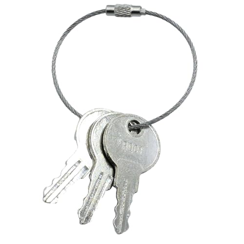 PLENTZOM R001 230012 RV Compartment Key Compatible with Southco Truck Rv Camper Trailer Baggage Door Lock Models (3)