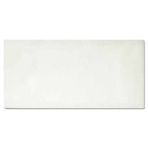 Hoffmaster 856499 Linen-Like Disposable Guest Towel, 1/6 Fold, Unfolded size 12" Width x 17" Length, Folded size 4.5" X 8.5" , White (5 Packs of 100)